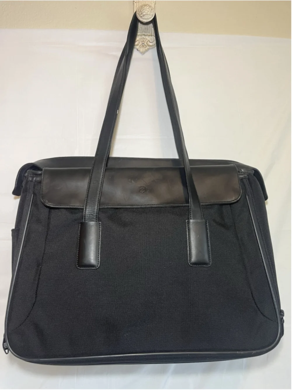 Victorinox Swiss Army WebSeries 2.0 Black Travel Web Tote Bag with laptop sleeve